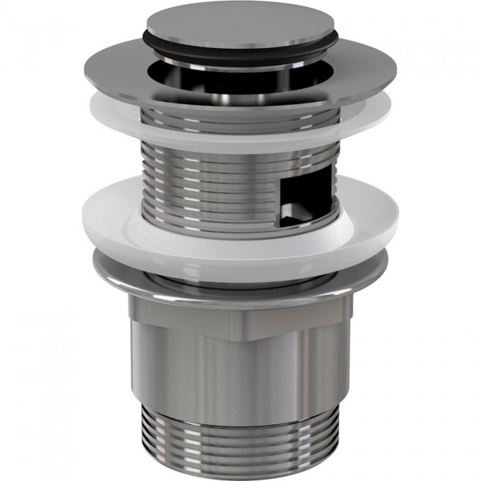Водослив ALCAPLAST для умывальника click/clack 5/4", цельнометаллический A39