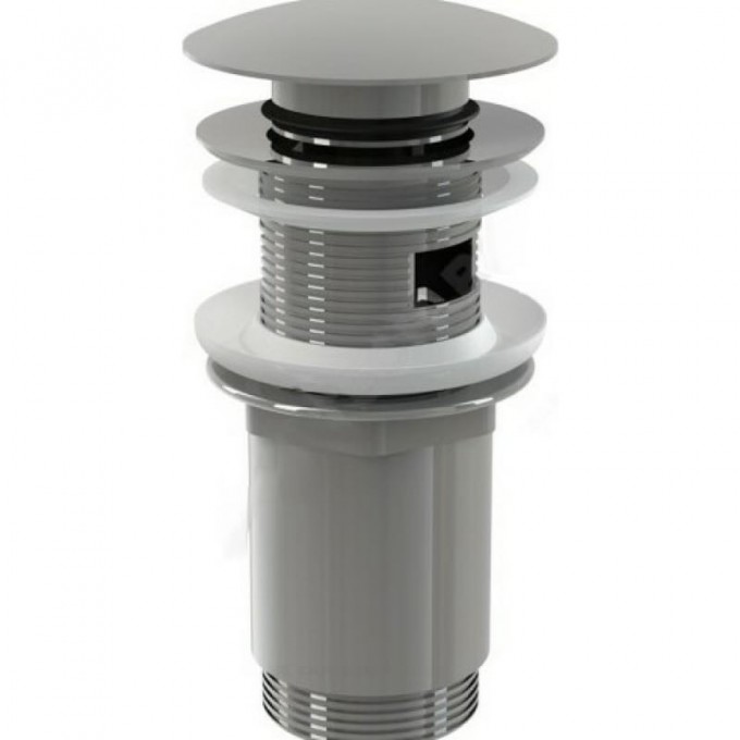 Водослив ALCAPLAST для умывальника click/clack 5/4", цельнометаллический A392