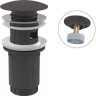 Водослив ALCAPLAST для умывальника click/clack 5/4", цельнометаллический A392-GM-B