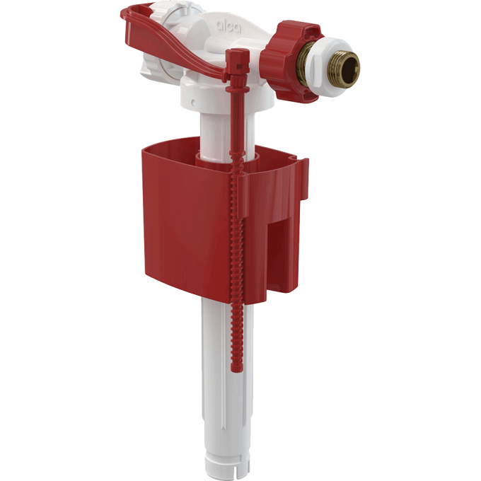 Впускной механизм ALCAPLAST A160P-3/8" с боковой подводкой и металлической резьбой для пластиковых бачков A160P-3/8.