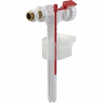 Впускной механизм ALCAPLAST A16M-3/8 с боковой подводкой и металлической резьбой для пластиковых бачков и скрытых систем инсталляции