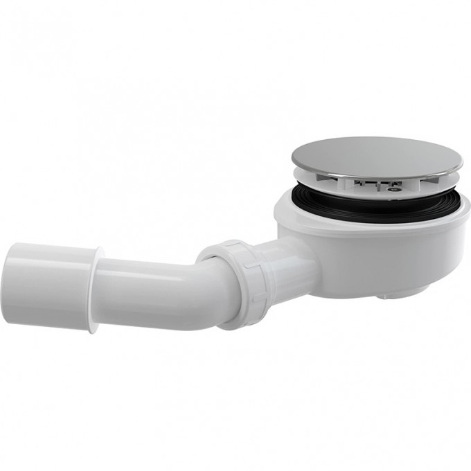 Выпускной комплект ALCAPLAST для душевого поддона, хромированный пластик A491CR