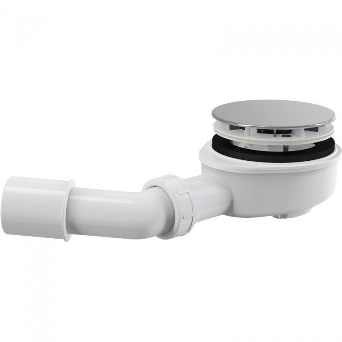 Выпускной комплект ALCAPLAST для душевого поддона с толстыми стенами, хромированный A492CR