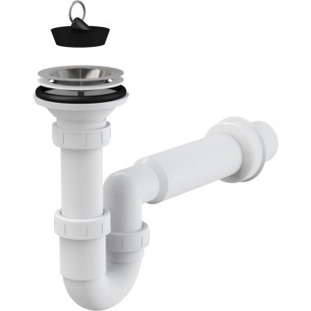 Выпускной комплект ALCAPLAST A464-DN50 с гидрозатвором Выпускной комплект ALCAPLAST A464-DN50 с гидрозатвором