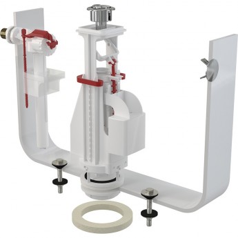 Выпускной комплект ALCAPLAST SA08K 1/2" CHROM с двойной кнопкой