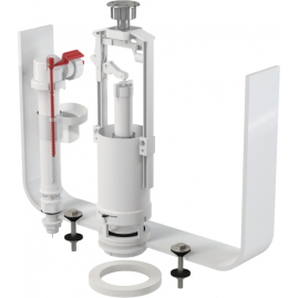 Выпускной комплект ALCAPLAST SA2000S 1/2" CHROM со стоп кнопкой, впускной механизм А17 1/2